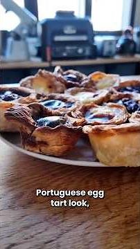 Making Portuguese egg tarts from scratch