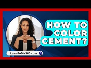 How To Color Cement? - LearnToDIY360.com