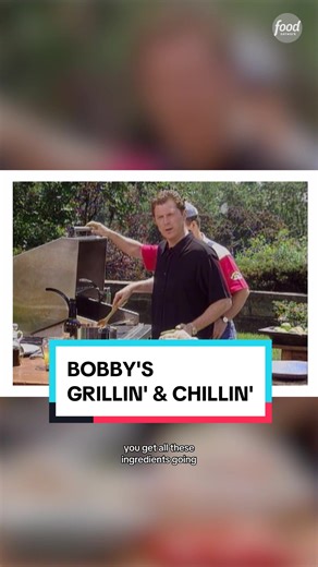 raise your hand if you remember @Bobby Flay's Grillin' and Chillin' 😂 #bemyguest