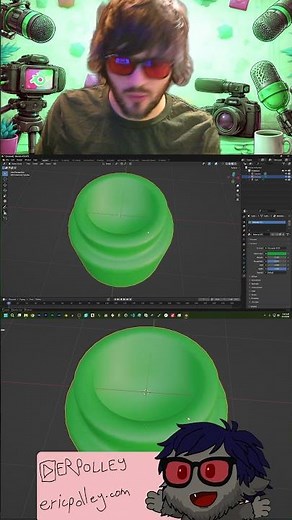 🔄 How to Toggle Orthographic and Perspective View in Blender (Quick Tip)