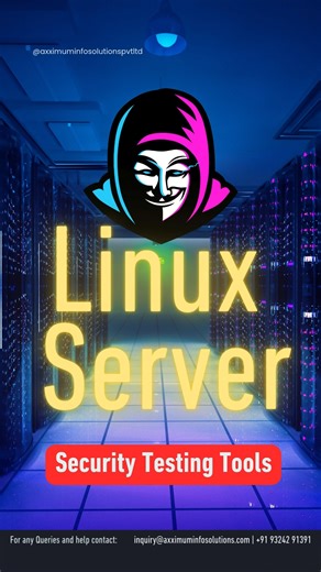 🔐 Linux Server Security Testing Tools Explained! Learn how to secure Linux servers using tools like Nmap, Lynis, Nikto, OpenVAS, and Fail2Ban. Perfect for beginners in cybersecurity and server admins. 📌 Save this post 💬 Comment what you want to learn next 🚀 Follow Axximum Infosolutions for more cybersecurity content #linuxsecurity #serversecurity #cybersecurity #ethicalhacking #linuxadmin #penetrationtesting #infosec #nmap #linuxserver #securitytesting #bugbounty #hackingtools #cyberawarenes