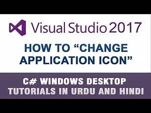 C# Tutorial In Urdu - How to change Application icon in WinForm Project Video Lecture | C sharp: Enhance your Skills (Urdu) - Back-End Programming
