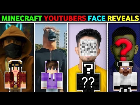 TOP 4 CRAZIEST FACE REVEAL OF MINECRAFT YOUTUBERS 🔥😍 | Ft. AndreoBee, Mythpat, TotalGaming, ImBixu
