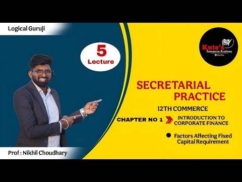 Lecture-5-: Introduction to corporate finance 