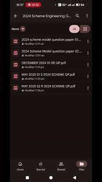 APJKTU 2024 SCHEME QUESTION PAPERS