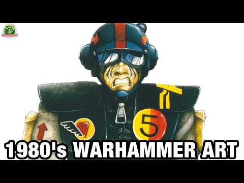 OLD Warhammer ART is FUNKY