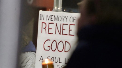 Vigil in Paw Paw for Renee Nicole Good as protests continue across West Michigan