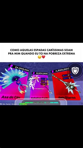 Espadas Raras no Death Ball do Roblox