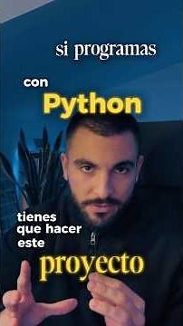 Tu primer proyecto completo con Python y React 🚀#Python #FastAPI #React #DesarrolloWeb #Shorts