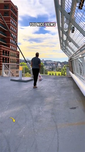 Walking the Millennium Bridge in Downtown Denver 🌉 #travel #denver #colorado