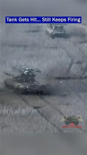 A Russian T-72B3M Hit Ukrainian Forces Positions in Kharkiv Region