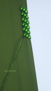 🔥 Pearl Embroidery Tips! 🪡 #embroidery #handembroidery #borderstitch #fabricdesign #sewingtutorial #needleworkideas #threadart #craftwork | Crafts & Embroidery