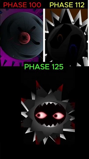 ALL New Sprunki Phases 🔥 100 vs 112 vs 125