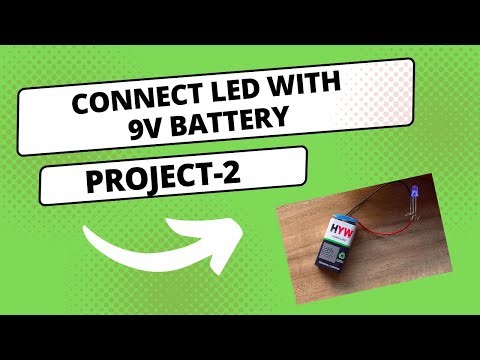 DIY Simple LED Circuit with 9V battery | Step-by-Step Easy Tutorial for Beginners|