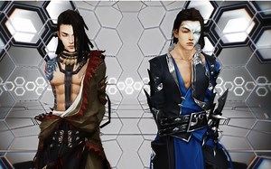 【剑网三MMD】丐x唐spring shower