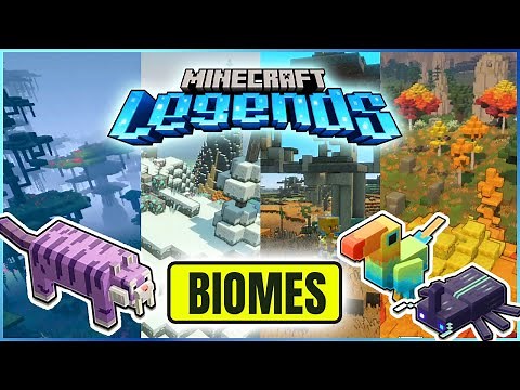 Minecraft Legends: Ultimate Guide to All Biomes & Mount Locations
