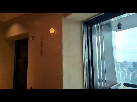 Scenic High Rise Mitsubishi Elevators at the Tokyo Dome Hotel