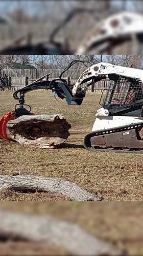 50 Inch Rotating Log Grapple Attachment for Skid Steer