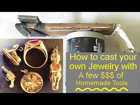 DIY Centrifugal casting machine jewelry Homemade So simple