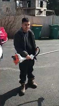 STIHL Fs38 weed trimmer easy way to start