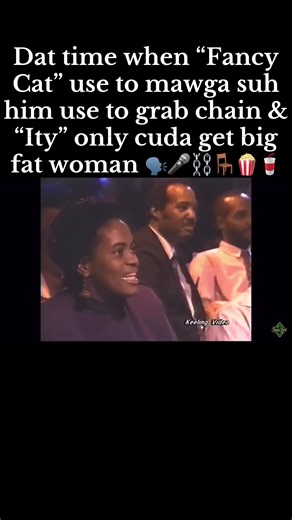 When Fancy Cat neva use to get enuff food suh him slim, but Ity only get fat woman 🗣️🎤⛓️🪑🍿🥤🔥 #ityandfancycatshow #fyp #jamaicantiktok #oliversamuels #jamaicancomedy