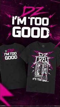get your t-shirts on WWEshop.com of The wanted man. Dolph Ziggler