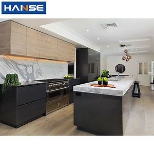 Modern Shaker Kitchen Cabinet Luxury Lacquer Kitchen Cabinet Set Custom Kitchen Furniture Design