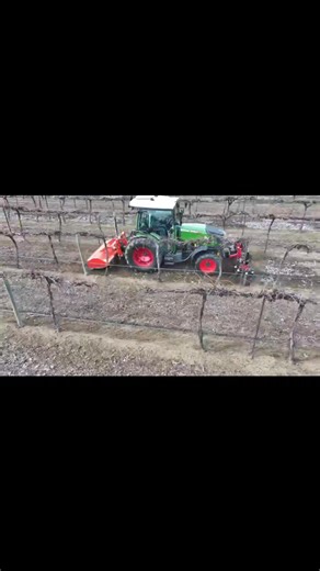 ID-DAVID ALH Berm Sweeps in action! Joystick control, Individual Left/Right Height control and no front 3 point needed! | Vine Tech Equipment