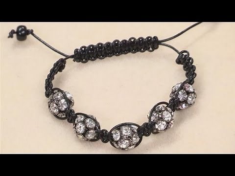 How To Make A Shamballa Style Bracelet