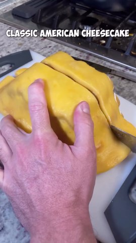 How we make cheesecake in America