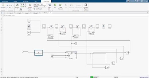 Haré proyectos de matlab, simulink, sistemas de control y robótica con gui y simscape.