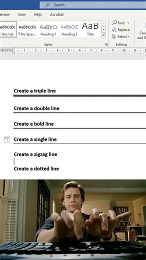 These MS Word Line Tricks Will Save You Hours! 🔥 | Microsoft Word Tips