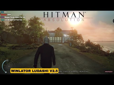 Hitman: Absolution (Full Version) Test in Winlator Ludashi v2.5 (Windows Emulator) On Android