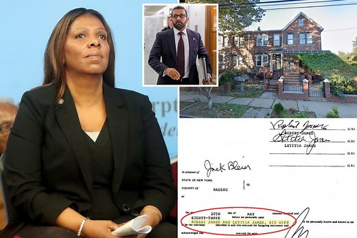 FBI opens formal criminal probe into New York AG Letitia James over alleged mortgage fraud