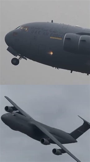 এক আকাশে দুই দানব— C-5M Super Galaxy vs C-17 Globemaster III, কে আসল হিরো? 😳✈️: শক্তি নাকি গতি? 🔥