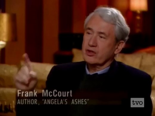 Frank McCourt talks about  Angela's Ashes - full show