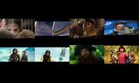 Mix of 8 videos from youtube : Nickelodeon Movie Mashup 2