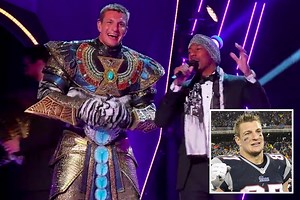 The Masked Singer reveals Rob Gronkwoski as The White Tiger as fans celebrate the NFL star's elimination