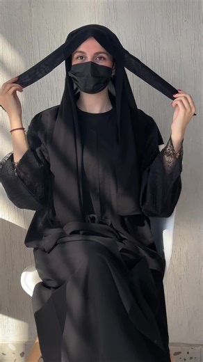 #نقاب #عبايه_مناسبات #عباية_العيد #طرحة #طرحه_ربط #طرحه_ثابته #طرحه_سودا #طرحه