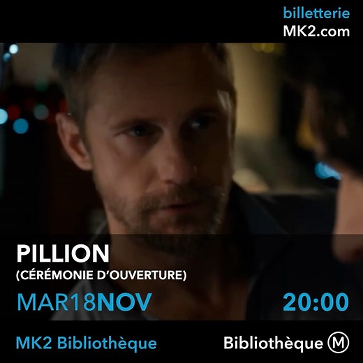 ⛓️PILLION du réalisateur britannique #HarryLighton sera présenté en ouverture du 31e Chéries-Chéris le Mardi 18 novembre 20h00 et 21h00 au Mk2 Bibliothèque. 👉 Colin, un jeune homme sans histoire, rencontre Ray, le leader charismatique d'un club de motards. Il l'introduit dans sa communauté queer et fait de Colin son soumis. ✍️ Pour son premier long métrage, l’Anglais Harry Lighton signe une savoureuse comédie romantique SM dans le milieu des bikers gay. En subtil équilibre entre humour, émotion