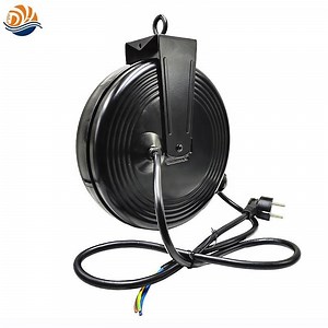 [Hot Item] Tangle Free Cord Retractor Retractable Spring Loaded Cable Reel for Industrial Equipment