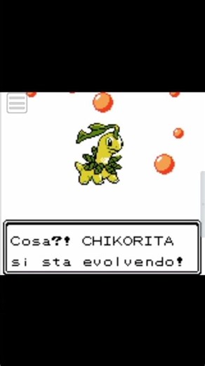 Chicorita Evolves 🌱💚#pokemon #pokedex #chikorita #bayleaf #gamefreak #nintendo