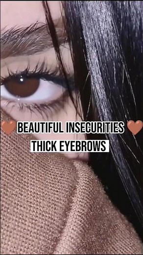 BeAuTiFuL iNsEcUrItY- Thick Eyebrows 😍#insecurity #beautiful #celebrity #eyebrows