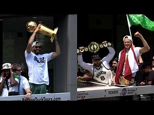 Here's what it was like at the Celtics 2024 champions parade in Boston