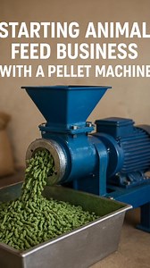2.9K views · 26 reactions | Starting Animals feed production , 5 steps you need. #animalfeedmachine #AnimalsFeedProduction #pelletmachine | Farming Tech& Business | Facebook