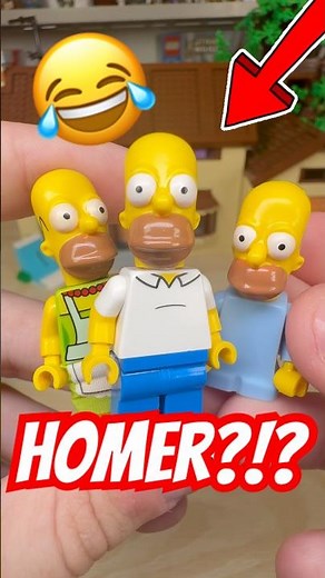 The Ultimate LEGO SIMPSONS Set Is HERE?!? #lego #simpsons #legominifigures
