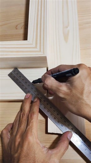 This is a creative idea for making a 90 degree corner connection.