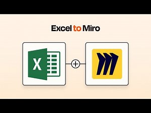 Easily Connect Excel to Miro with this Integration Tutorial!