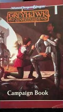 AD&D 2E: Greyhawk Adventures - From the Ashes Campaign