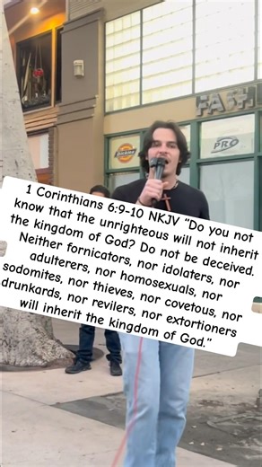 Fornicators don’t inherit God’s kingdom.